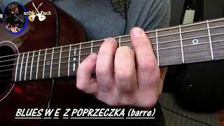 GITARA z @zebbach -Blues w E z Poprzeczkami (barre)