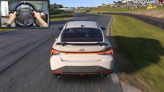 Forza Motorsport (2023) - 2022 Hyundai Elantra N | Moza DD R9 Gameplay