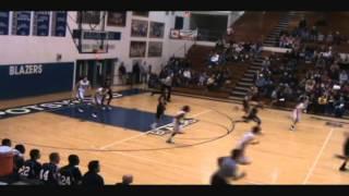 Seth Kardos dunk vs Spotswood 2011 Basketball