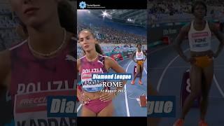 Women's 200m, Rome Diamond League 2024 #brittanybrown #anaviabattle #daryllneita