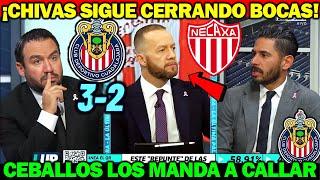  ¡TREMENDA REMONTADA DE CHIVAS! | Ceballos Manda a CALLAR a Comentaristas | Ortega es un GENIO