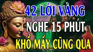 Mỗi Đêm Bỏ Ra 15 Phút Nghe 42 Lời Phật Dạy Này Sẽ Tiêu Tan Mọi Phiền Muộn Khổ Đau Trong Cuộc Sống