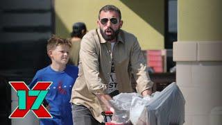 Ben Affleck Goes Crafty With Kids Sam And Fin During A Michaels Run