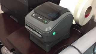 ZP 450 Zebra thermal postage printer overview