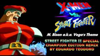 X-Men vs Street Fighter - M. Bison's Theme (SF2 Special Champion Edition/Sega Genesis remix)