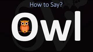 How to Pronounce Owl? (CORRECTLY)