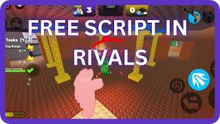 *NEW* RIVALS SCRIPT | SILENT AIM | AUTO AIM | FREE SCRIPT GUI MOBILE & PC