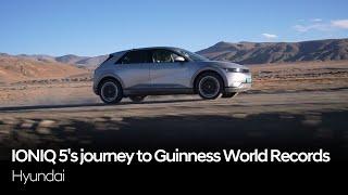 IONIQ 5's journey to Guinness World Records | Hyundai