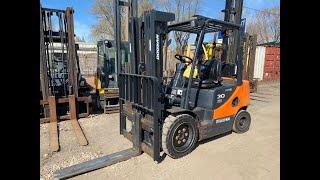 Forklift Doosan D30S-5 2011 Operability