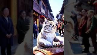 Cat Is Enjoying Music Best Funny New Clip  | New  Video try  #short