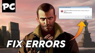 Gta 4 FIX All Errors | How to fix gta 4 seculauncher failed to start application 2000 fix | Gta 4