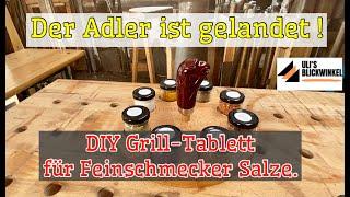 DIY- Grill- Tablet für Feinschmecker Salze ! Meine Regierung hat mal wieder einen Auftrag für mich !