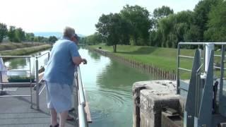 Canal trip to Epernay, France.