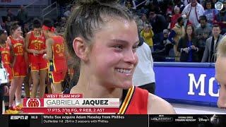 Gabriela Jaquez Wins Co-MVP In 2022 McDonald's All-American Game | Part Of UCLA #1 Recruiting Class