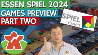 Essen Spiel 2024 - Games Preview - Part II