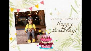 Dhruvansh & Laxha Birthday || Vishal Photo Studio ||