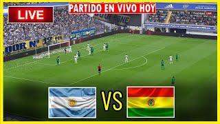 LIVE: Argentina vs Bolivia | South American Qualifiers 2024 | Full Match lIVE Today in Videogame