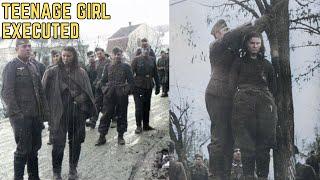 The Execution Of Lepa Radic - The Teenage Girl Hanged By German Soldiers