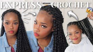 HACK ! | The FASTEST Most CREATIVE Crochet Braid Install EVER! | EXPRESS CROCHET! | MARY K. BELLA