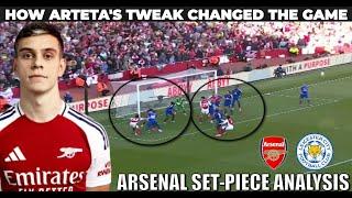 How Arsenal’s Tweak Helped Trossard Win The Game | Arsenal vs Leicester City 4-2 | Tactical Analysis