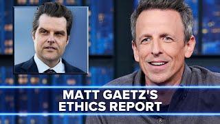 House Republicans Block Release of Matt Gaetz's Ethics Report