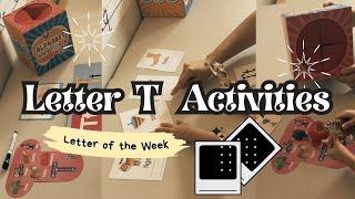 Fun & Easy Letter of the Week Activities for Toddlers | Play-Based Learning Ideas for the Letter T