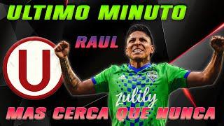 ULTIMO MINUTO. RAUL RUIDIAZ DECIDE JUGAR POR UNIVERSITARIO DE DEPORTES