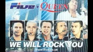 Five, Queen - We Will Rock You [BASS BOOSTED]