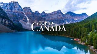  TOP 10 PLACES TO VISIT IN CANADA (2023)(4K ULTIMATE TRAVEL GUIDE)(4K Ultra HD)