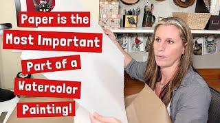 Watercolor Paper for Beginners: 6 Things You Should Know About Paper