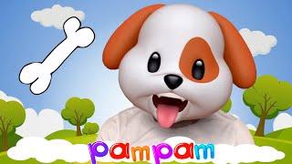 What Do Dogs Eat ? - PamPam Family | Kids Songs Nursery Rhymes