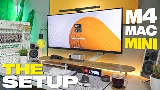 Upgrading My Dream M4 Mac Mini Desk Setup 2025! ( Productive & Minimalist Setup )