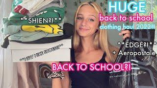 HUGE back to school clothing try-on haul 2022!!