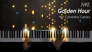  JVKE - Golden Hour  (EPIC piano arr. by Costantino Carrara)