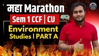 #1 ENVS Semester 1  | Marathon One Shot | PART A #calcuttauniversity