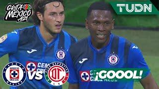 ¡LETAL! Doblete de Angulo | Cruz Azul 3-0 Toluca | Grita México AP2021 - J4 | TUDN