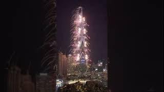 Dubai Burj Khalifa | New Year's Eve Fireworks 2023