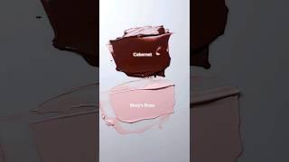 Carbenet & Mary's Rose #shorts #paintmixing #colormixing #asmr