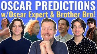 Early Acting Oscar Predictions with Oscar Expert & Brother Bro!