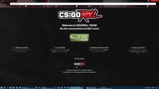 Don't visit this Trading-Site [CSGORoll - Fake]