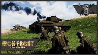 PANZERGRENADIER ASSAULT w/ KING TIGER Support - ArmA 3 WW2 - German Marksman Gameplay