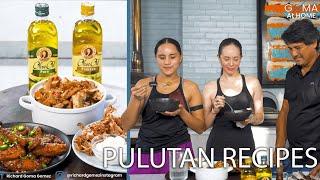 Goma At Home: Three Kinds Of Pulutan For Lucy And Juliana