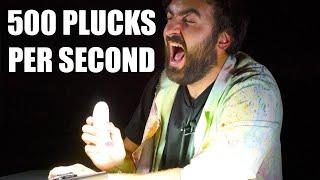 High-Speed Hair-Plucking Machine in Macro Slow Mo - The Slow Mo Guys