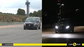 Mercedes Benz Vito 2024 | Euro NCAP Crashtest, Sicherheitsfunktionen, Bremsen usw.