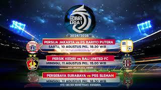 Saksikan Opening Ceremony dan Pertandingan Pembuka BRI Liga 1 2024/2025 - Jumat, 9 Agustus