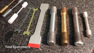 Metals 101-7 Tensile Testing and the Stress Strain Diagram