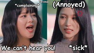 when jeongyeon complaining to mina and then there’s whole twice scolding jeongyeon ft michaeng