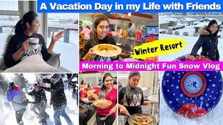 நண்பர்கள் கூட சேர்ந்து Full day FUN & Entertainment | Day in My Life | Resort Stay | USA Tamil VLOG