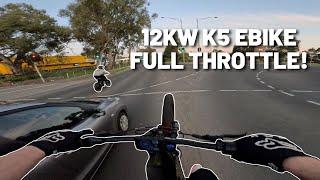 *POV* HIGH POWERED EBIKE RIDE (FULL THROTTLE)