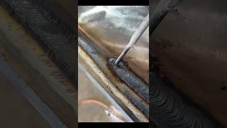 How to do restarts | Stick welding basics #shorts